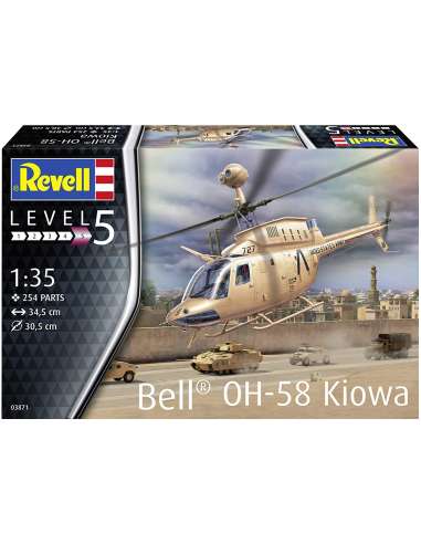 Maqueta Helicoptero Bell OH-58 Kiowa