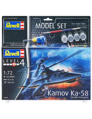 Maqueta Helicoptero Kamov Ka-58 Stea Set
