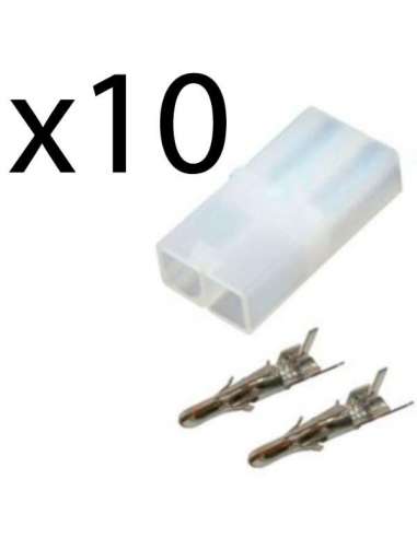 Conector Tamiya Hembra 10 uds.