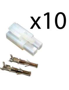 Conector Tamiya Macho 10 uds. 2