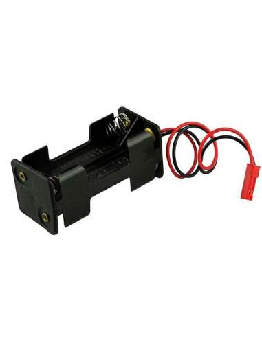 Portapilas 4 Uds.LR06 AA Conector BEC