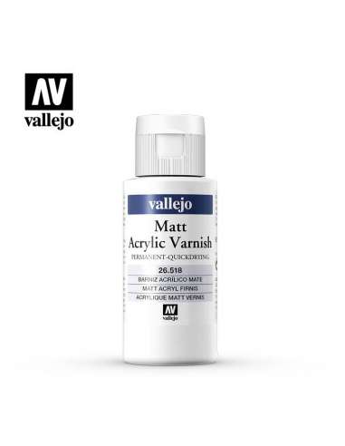 Barniz Permanente Mate 60 ml. Vallejo