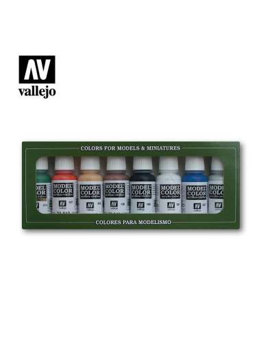 Set de 8 Colores Basicos Wargame Vallejo
