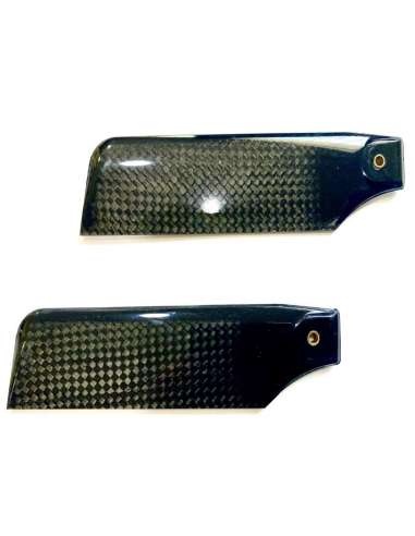 Palas Rotor de Cola Helicoptero 107 mm.