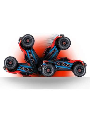 Traxxas Maxx 1/10 TRX89076-4-Rojo Azul