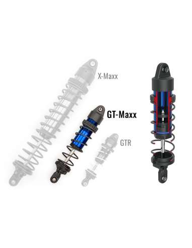Traxxas Maxx 1/10 TRX89076-4-Rojo Azul