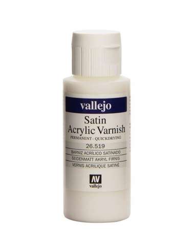 Barniz Acrilico Satinado 60 ml. Vallejo
