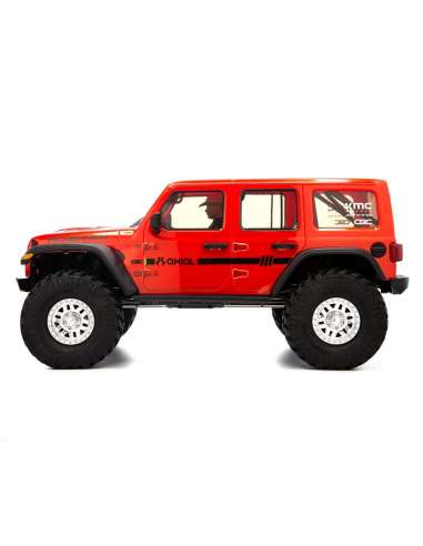 Jeep Wrangler 1/10 4x4 RTR Rojo