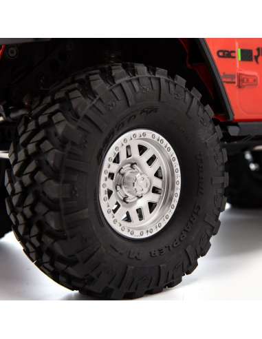 Jeep Wrangler 1/10 4x4 RTR Rojo