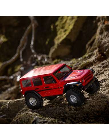 Jeep Wrangler 1/10 4x4 RTR Rojo