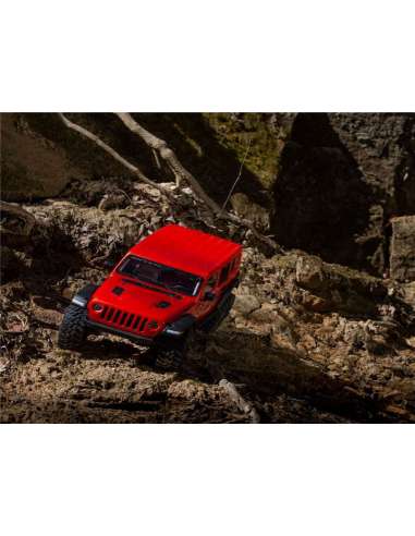 Jeep Wrangler 1/10 4x4 RTR Rojo