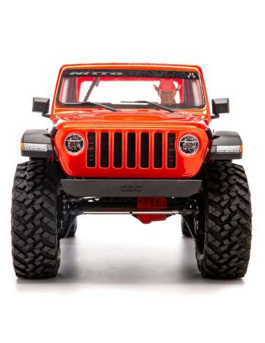 Jeep Wrangler 1/10 4x4 RTR Rojo