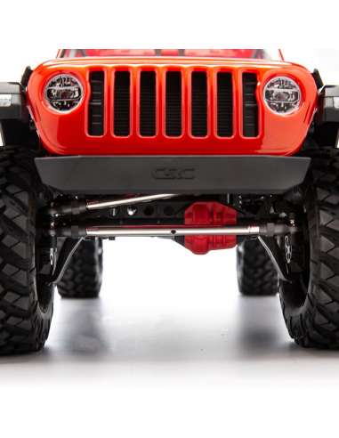 Jeep Wrangler 1/10 4x4 RTR Rojo