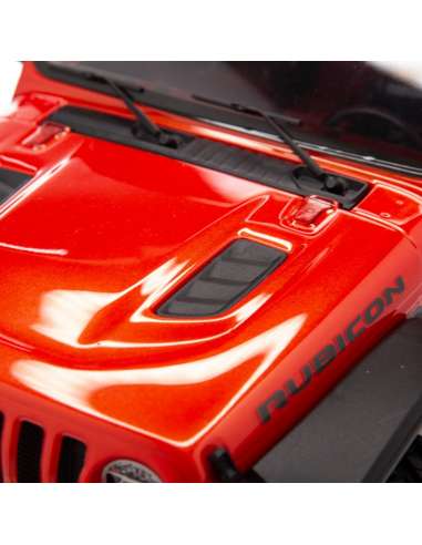 Jeep Wrangler 1/10 4x4 RTR Rojo
