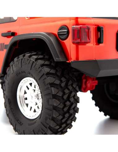 Jeep Wrangler 1/10 4x4 RTR Rojo