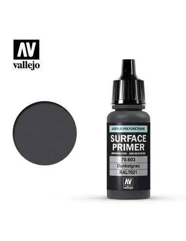 Surface Primer 603-17ml. DunkelGrau 7021