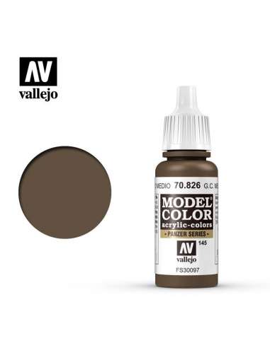Pintura Vallejo Camuflaje Pardo Medio