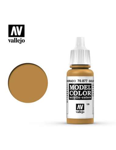 Pintura Vallejo Marron Dorado 877-17ml
