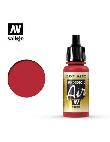 Pintura Model Air Rojo 71102