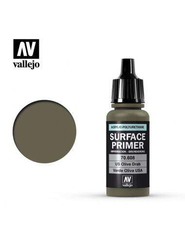 Surface Primer 607-17ml. Verde Oliva USA