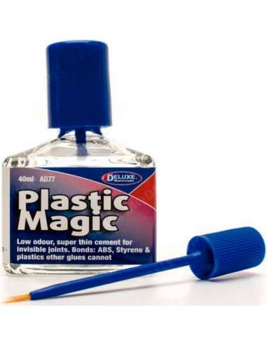 Pegamento Plastico Deluxe Magic C/Brocha