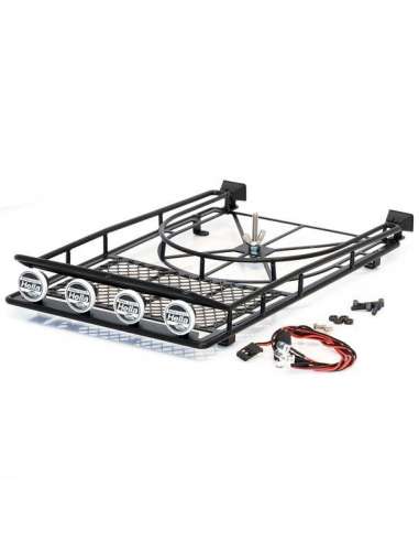 Portaequipajes 4 Focos 250 x 150 x 45 mm