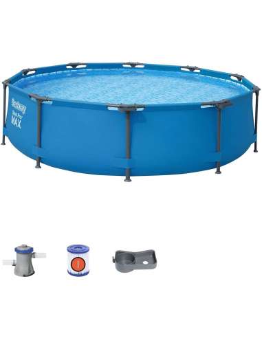 Steel Pro Max. Piscina Tubular Redonda D