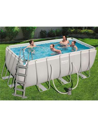 Piscina Tubular Rectangular Power Steel.