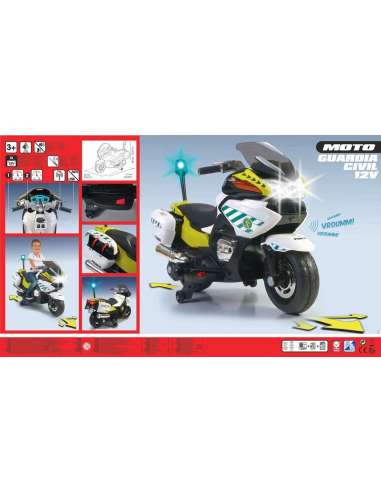 MotoFeber Guardia Civil 12 Voltios
