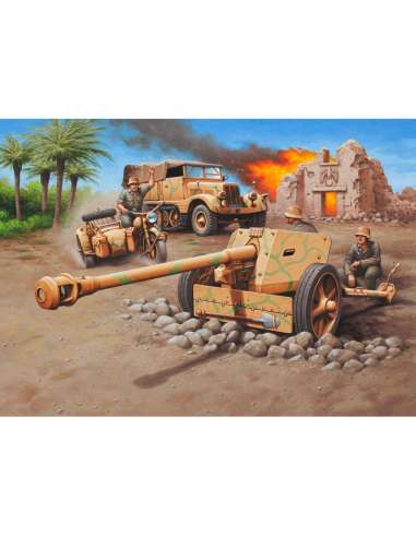 Maqueta Vehiculos1:76 Sd.Kfz.11 + Pak 40