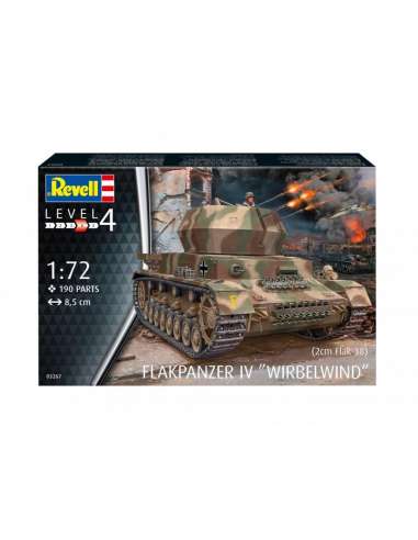 Maqueta 1:72 Aa Tank Iv "Wirbelwind" (2