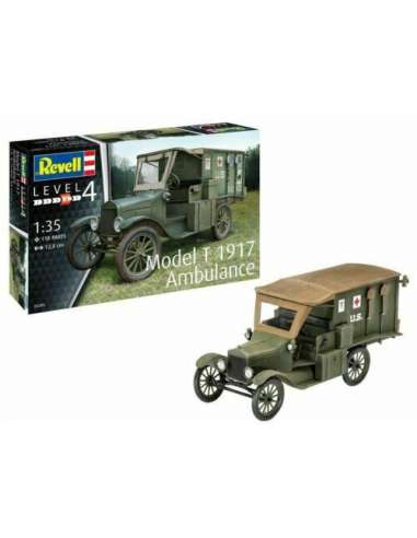 Maqueta 1:35 Model T 1917 Ambulance