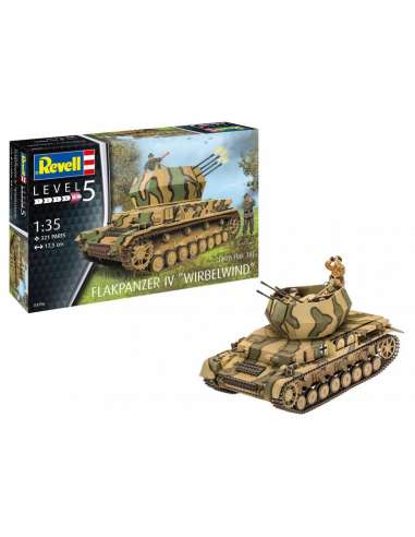 Maqueta 1:35 Flakpanzer Iv "Wirbelwind"