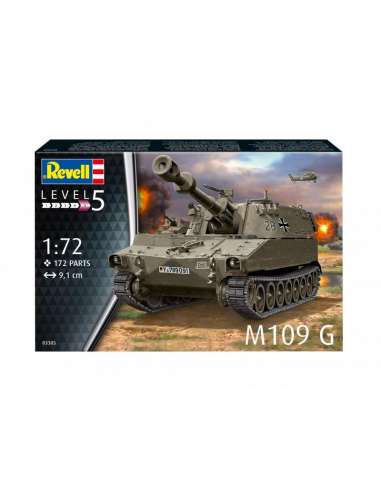 Maqueta Tanque 1:72 M109 G