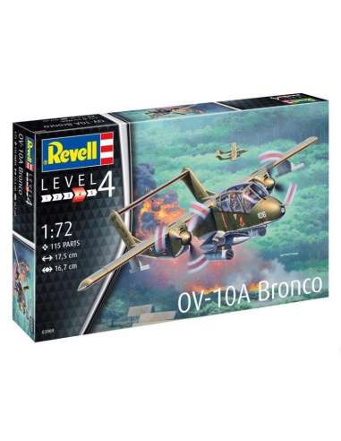 Maqueta Avion 1:72 Ov-10A Bronco