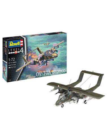 Maqueta Avion 1:72 Ov-10A Bronco