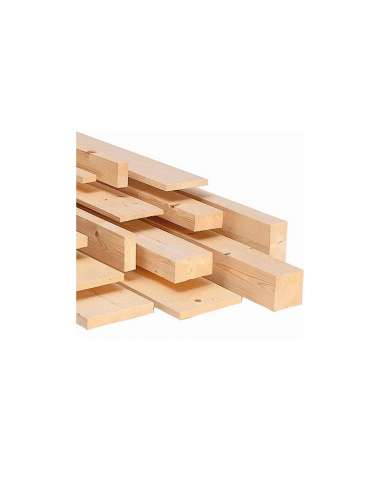 Liston Rectangular Pino 3x7 mm x1 Metro