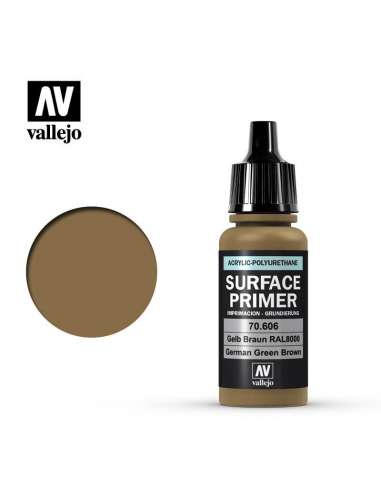 Surface Primer 606- 17 ml. Gelbbraun Ral