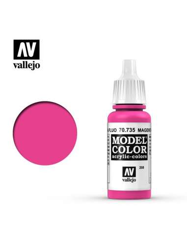 Pintura Acrilica Magenta Fluorescente 17