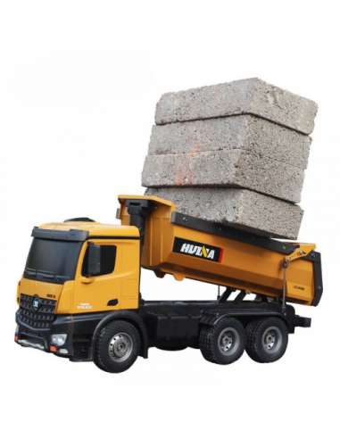 Camion Volquete Huina 1573 Esc 1/14 Luz