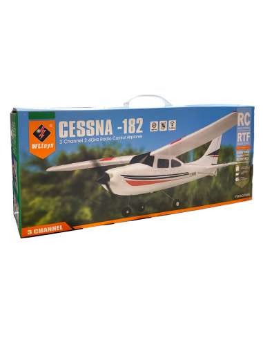 Avion Cessna 3 Canales 2.4Ghz. Completo