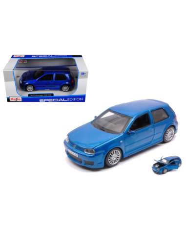 Volkswagen Golf R32 Azul Escala 1/24