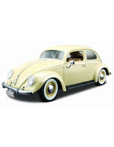 Volkswagen Kafer-Beetle Beige 1/18 Burag