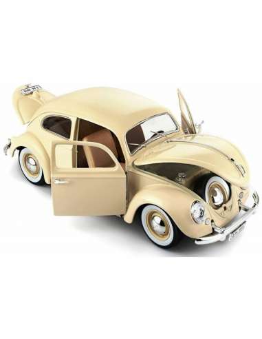 Volkswagen Kafer-Beetle Beige 1/18 Burag