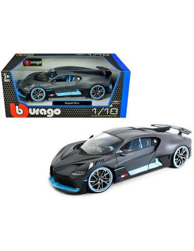Bugatti Divo Escala 1/18 Negro Coleccion