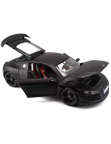 Audi Special R8 GT Negro Escala 1/18