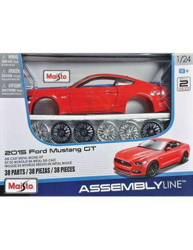 Ford Mustang GT Kit Escala 1/24 Maisto