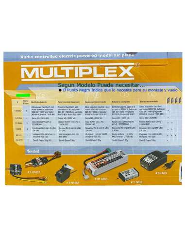 Avion Easy Star 3 RR Servos/Electronica