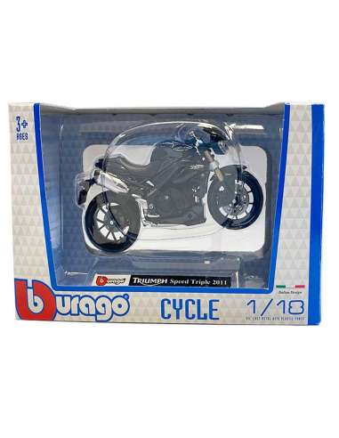 Moto Triumph Speed Triple´11 Escala 1/18