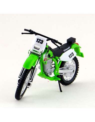 Moto Kawasaki KLX 250SR Esc: 1/18 Maisto